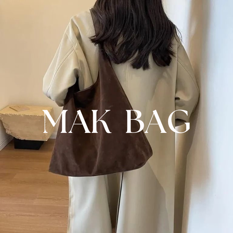 Eco Suede MAK BAG _ 4 colors